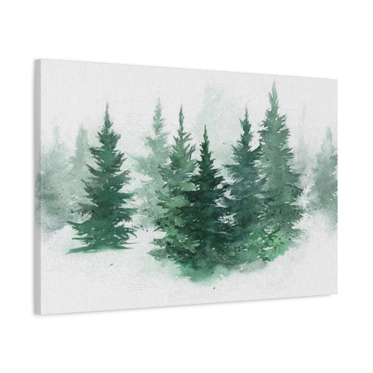 Green Tree Painting Wall Art & Canvas Prints