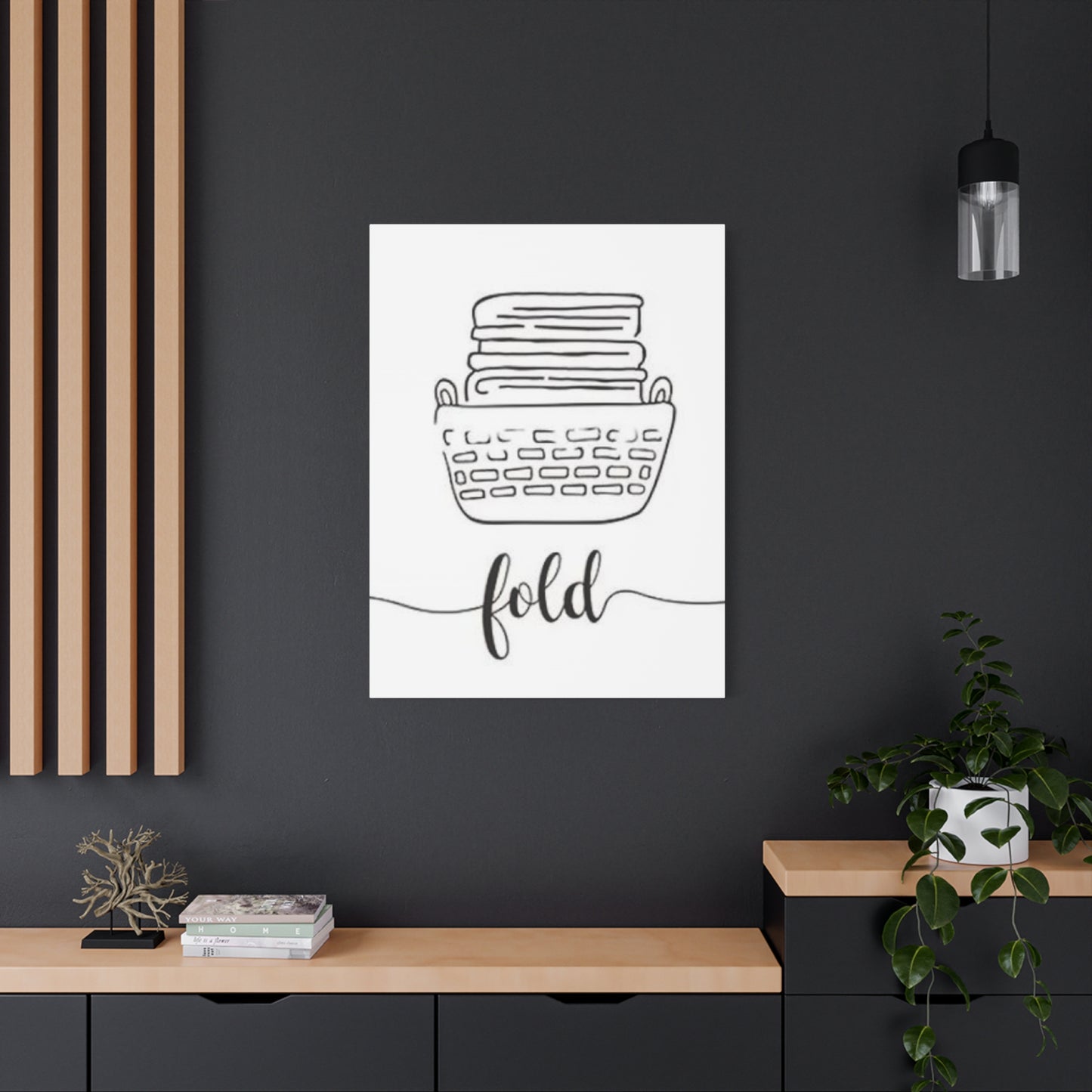 Fold Poster Laundry Wall Art & Canvas Prints