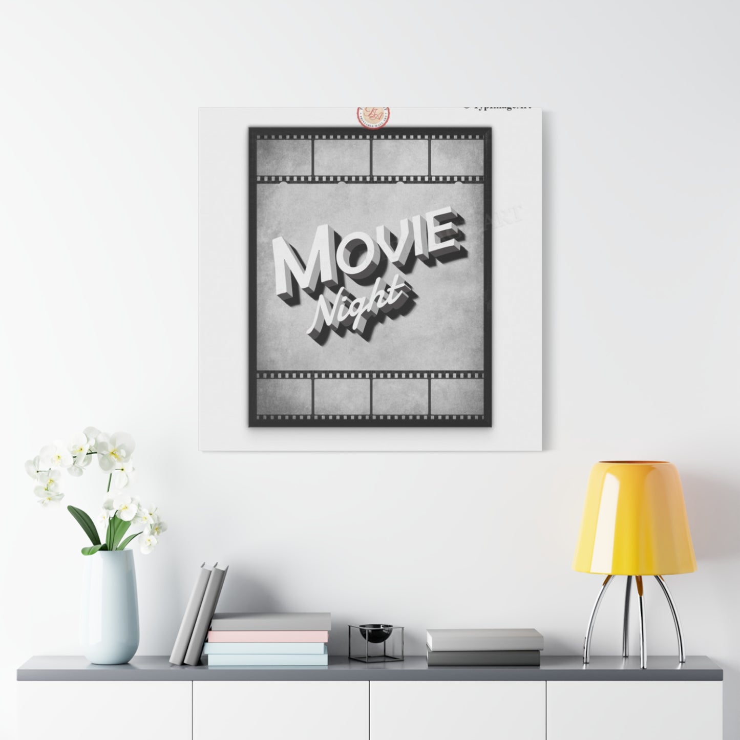 Movie Night Wall Art & Canvas Prints