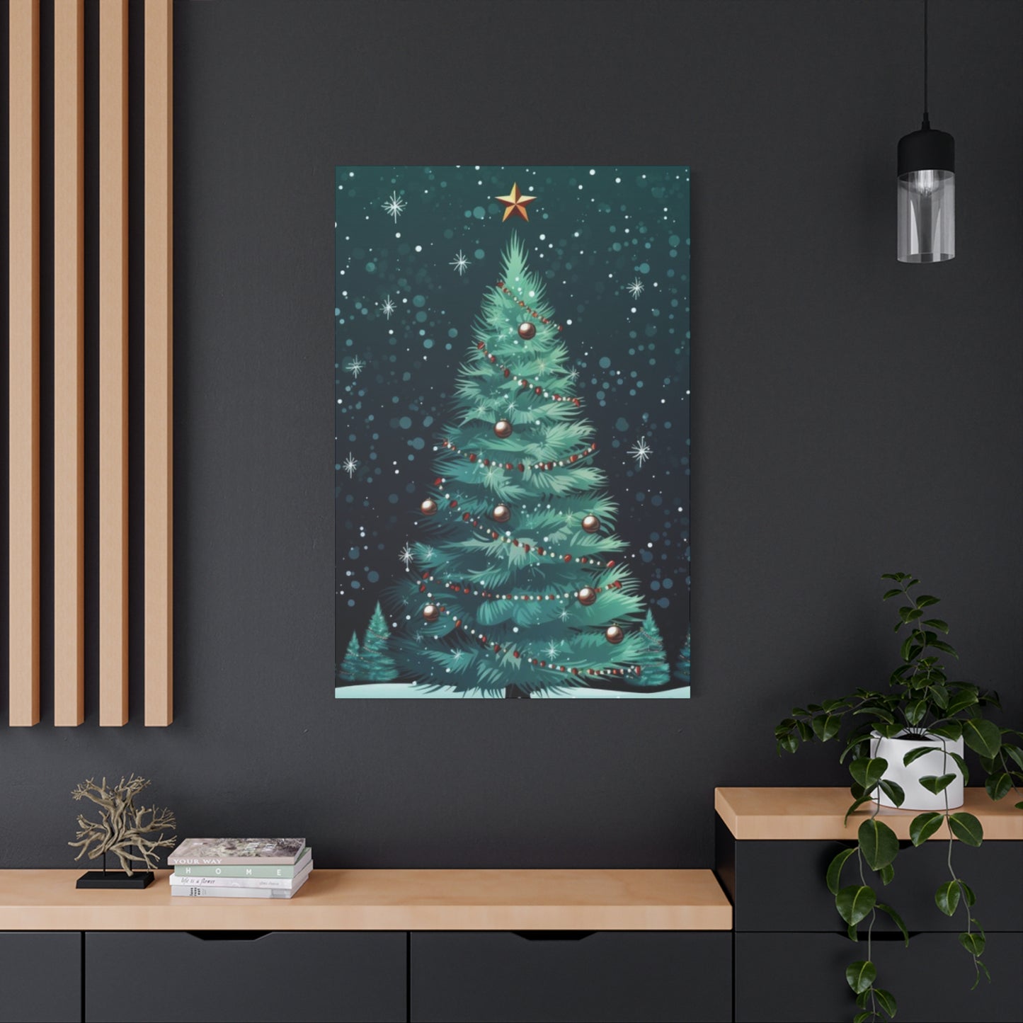 Christmas Tree Decoration Wall Art & Canvas Prints