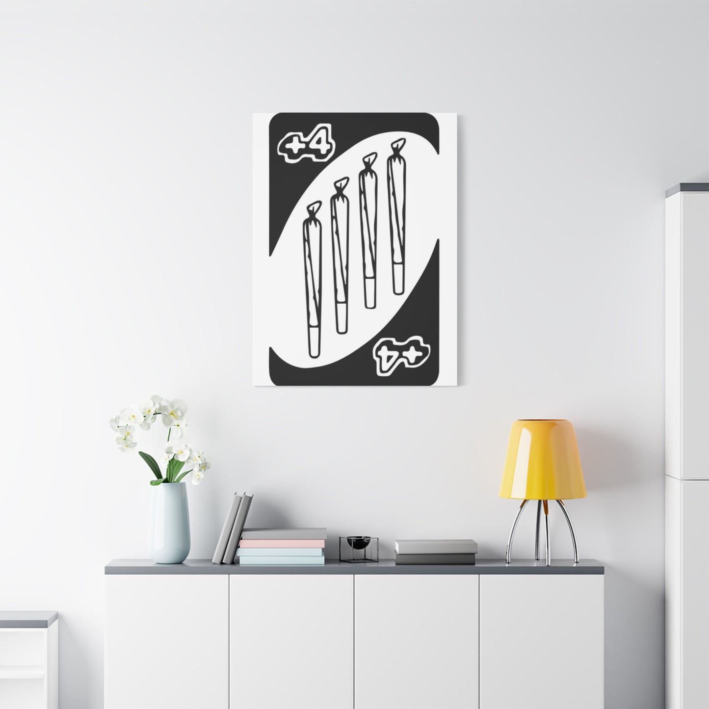 Four Plus Joints Marijuana Wall Art & Canvas Prints