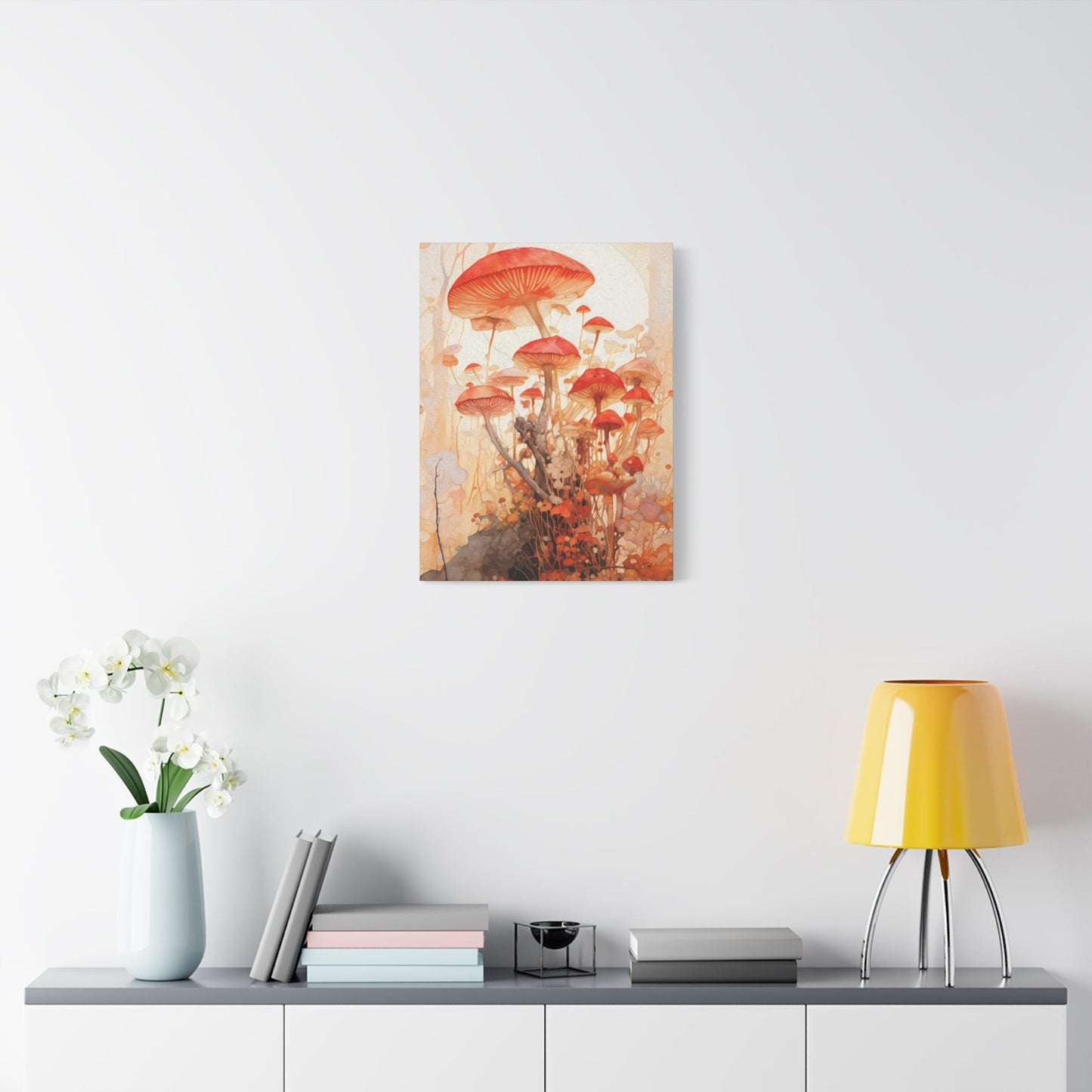 Mushroom Family Wall Art & Canvas Prints