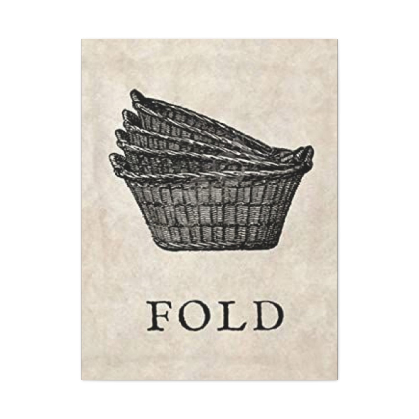 Fold Poster Laundry Wall Art & Canvas Prints