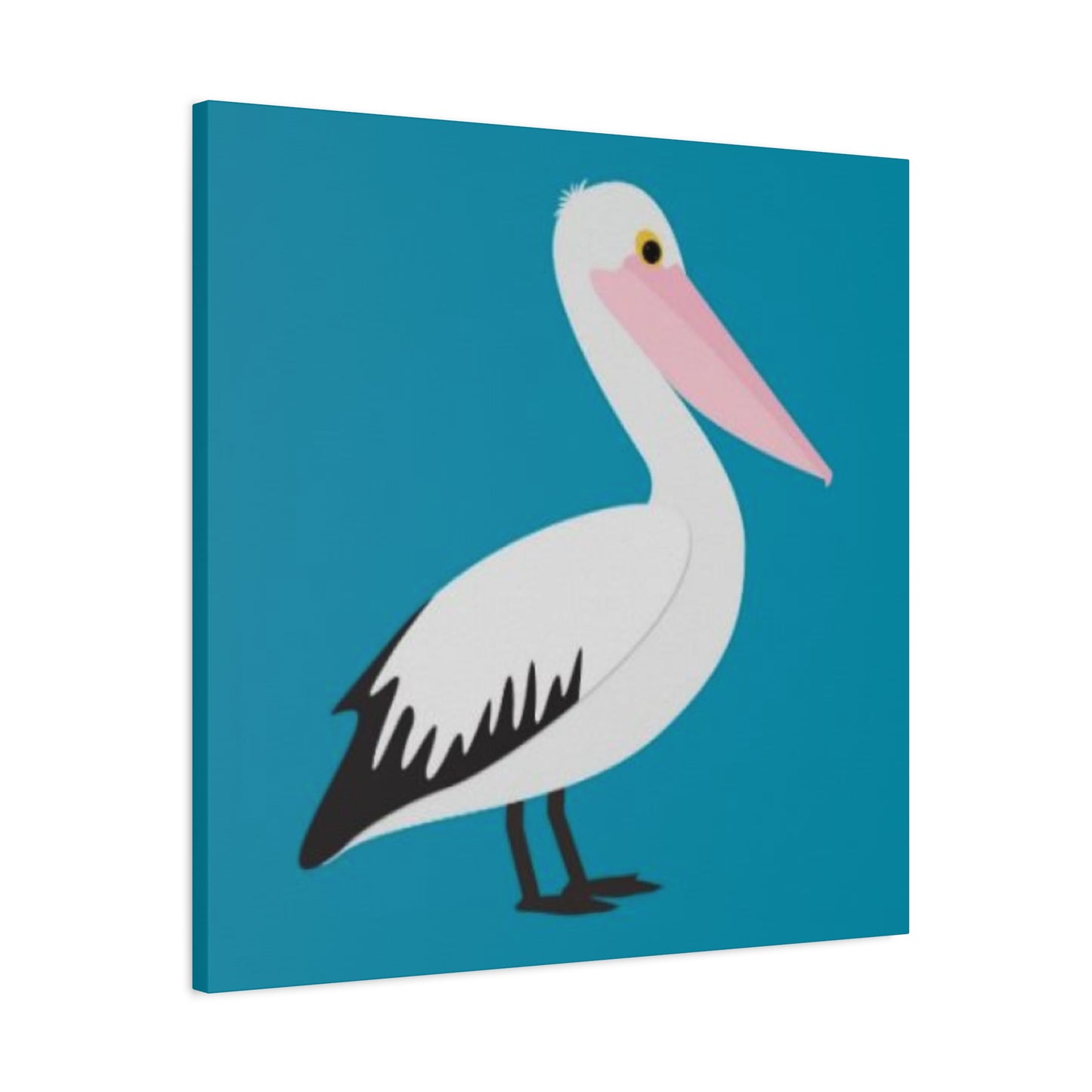 Pelican Cartoon Poster Wall Art & Canvas Prints