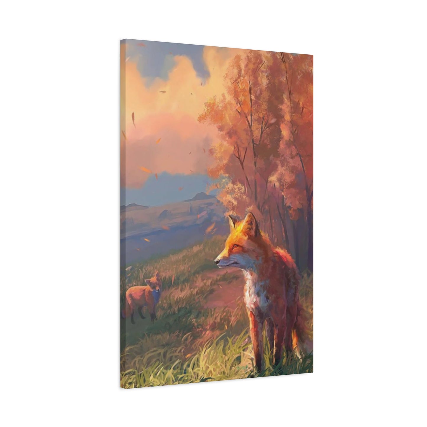 Cute Foxes Wall Art & Canvas Prints