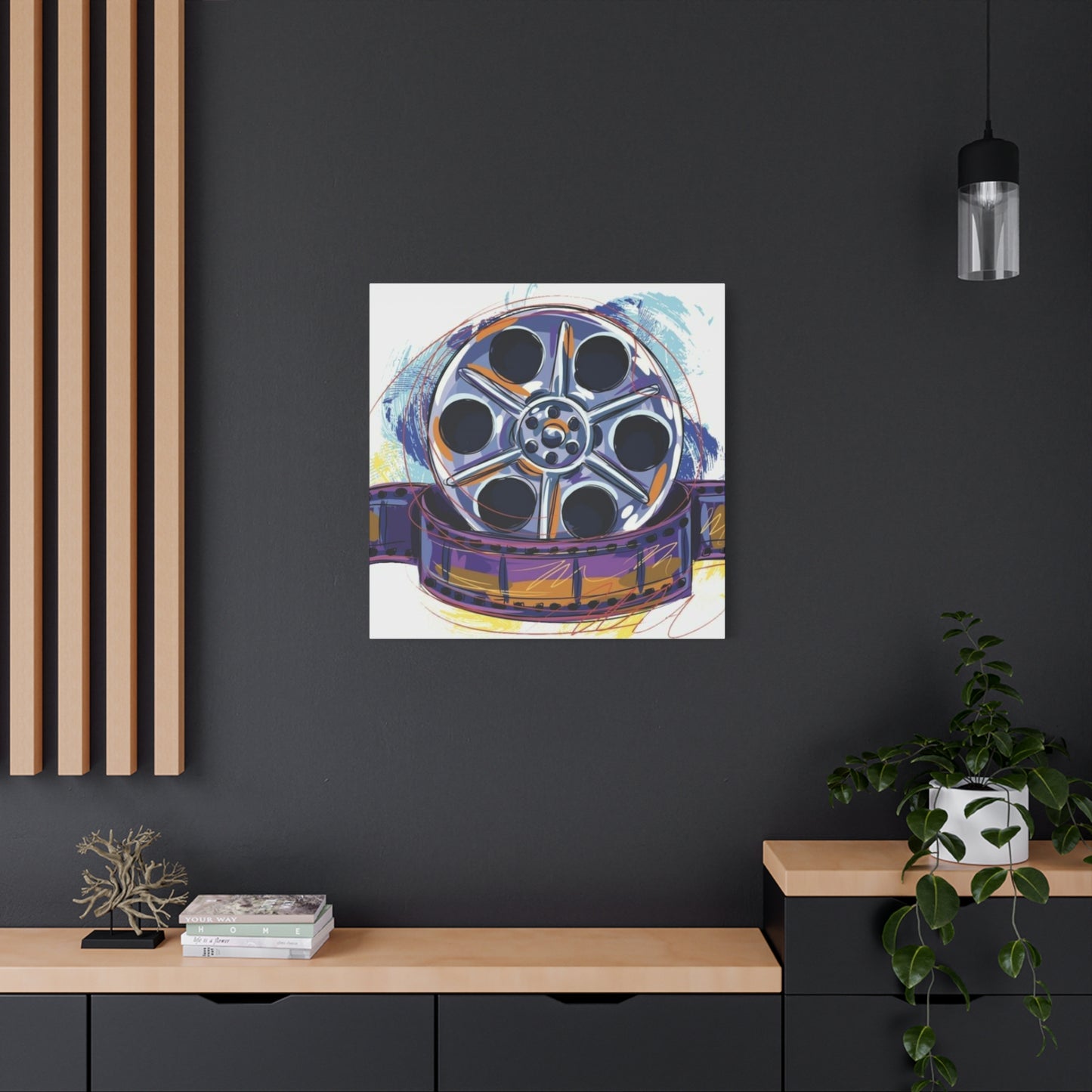 Colorful Cinema Camera Wall Art & Canvas Prints