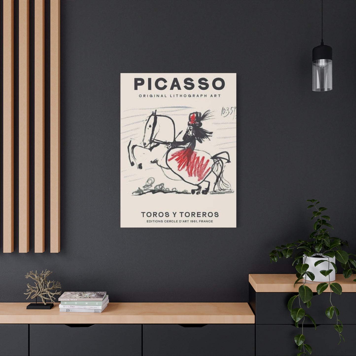 Picasso Horse Riding Modernism Wall Art & Canvas Prints