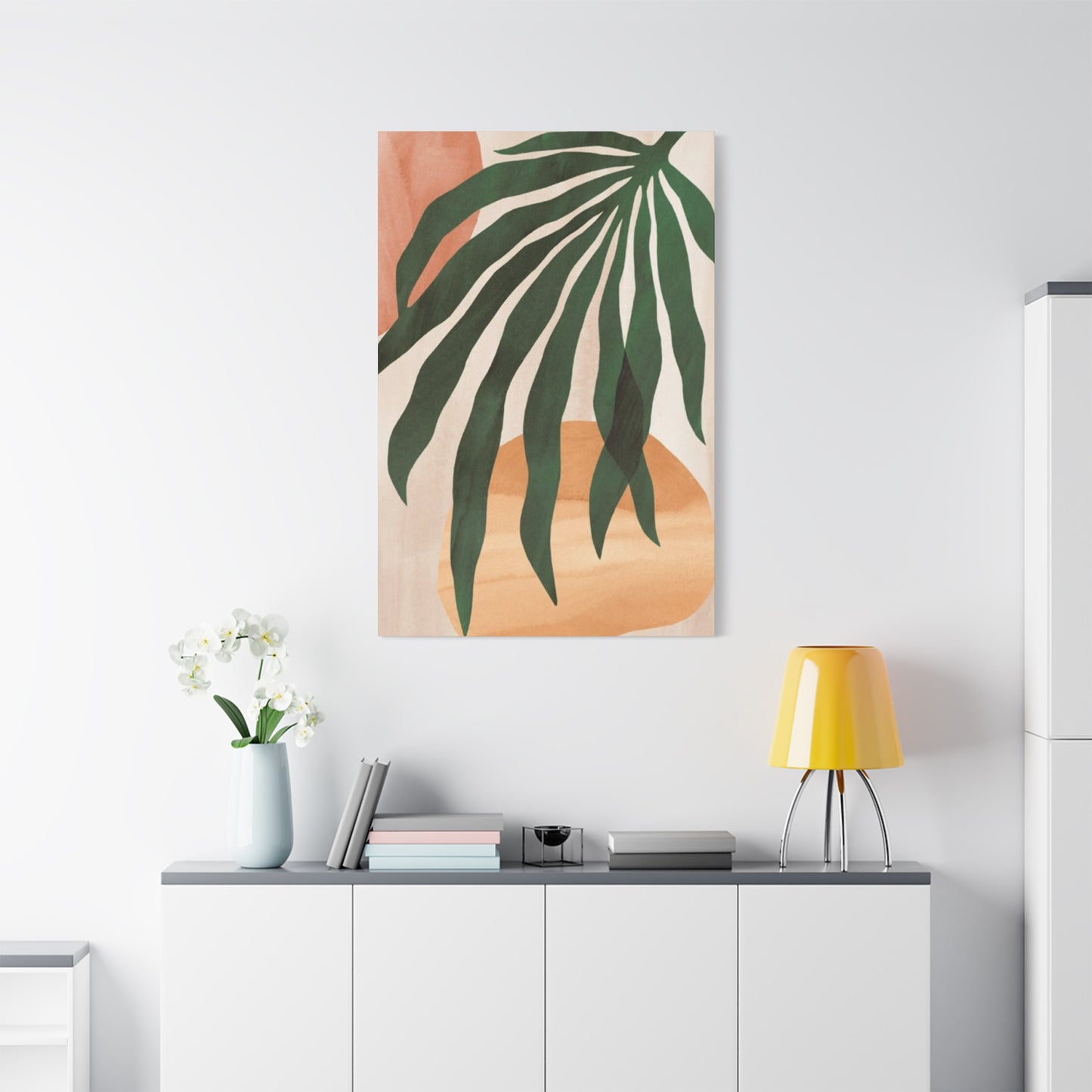 Leaves Plant Olive Green Wall Art & Canvas Prints