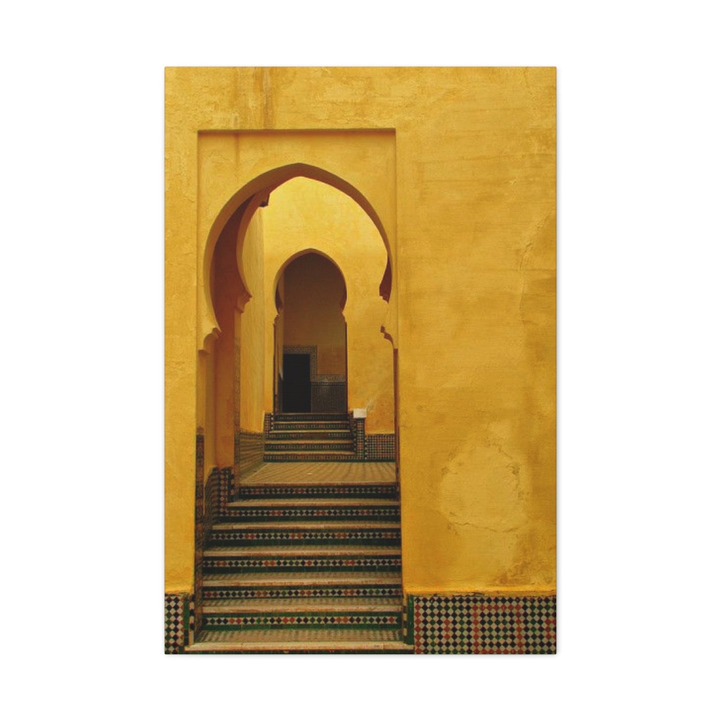 Door Passage Architecture Moroccan Wall Art & Canvas Prints