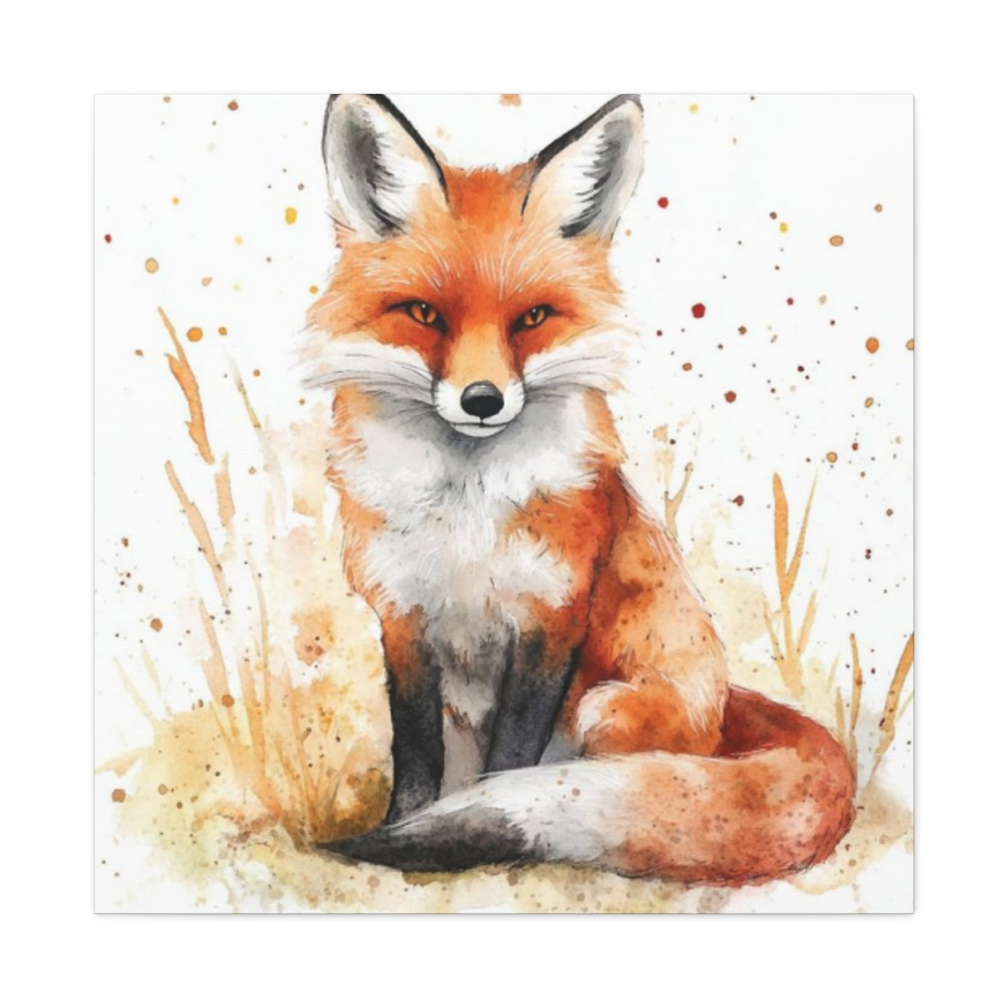 Little Baby Fox Wall Art & Canvas Prints