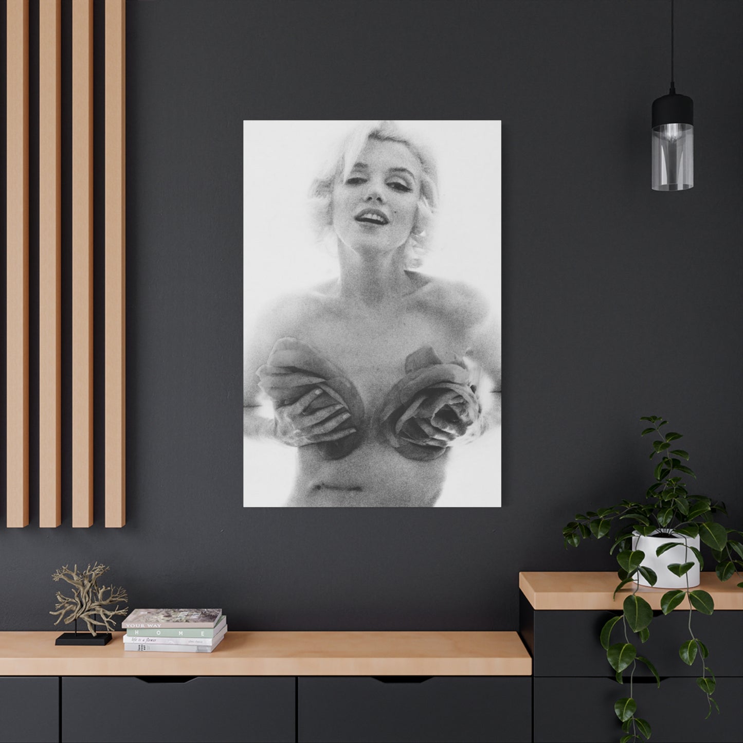 Beautiful Marilyn Monroe Naked Photo Wall Art & Canvas Prints