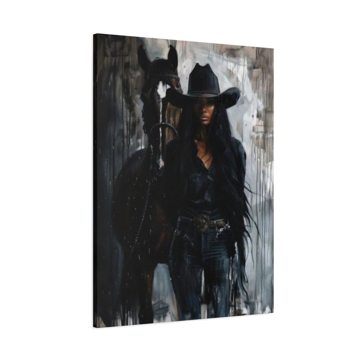 Cowgirl Man Cave Decor Wall Art & Canvas Prints