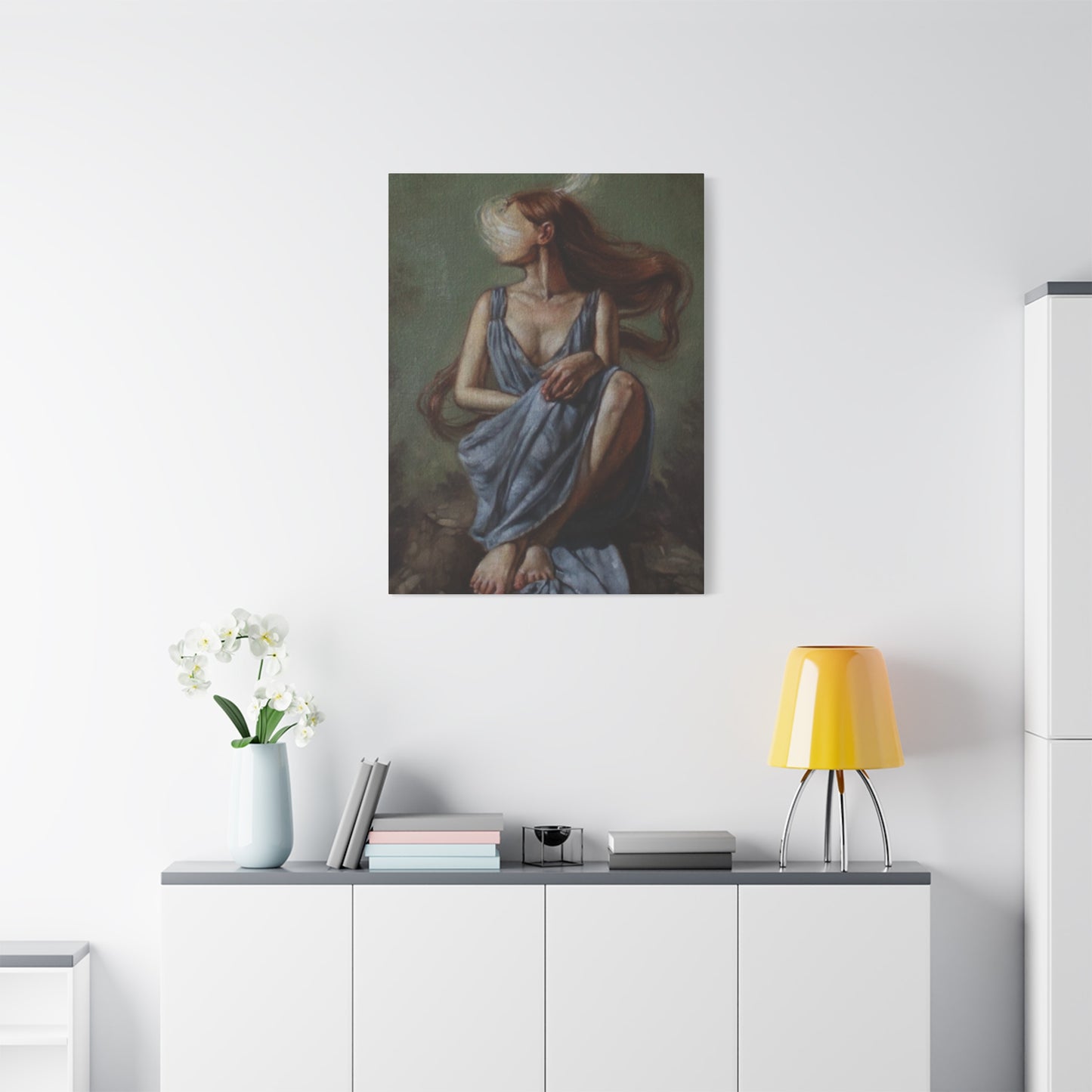 Women In Water Abstract Modernism Wall Art & Canvas Prints