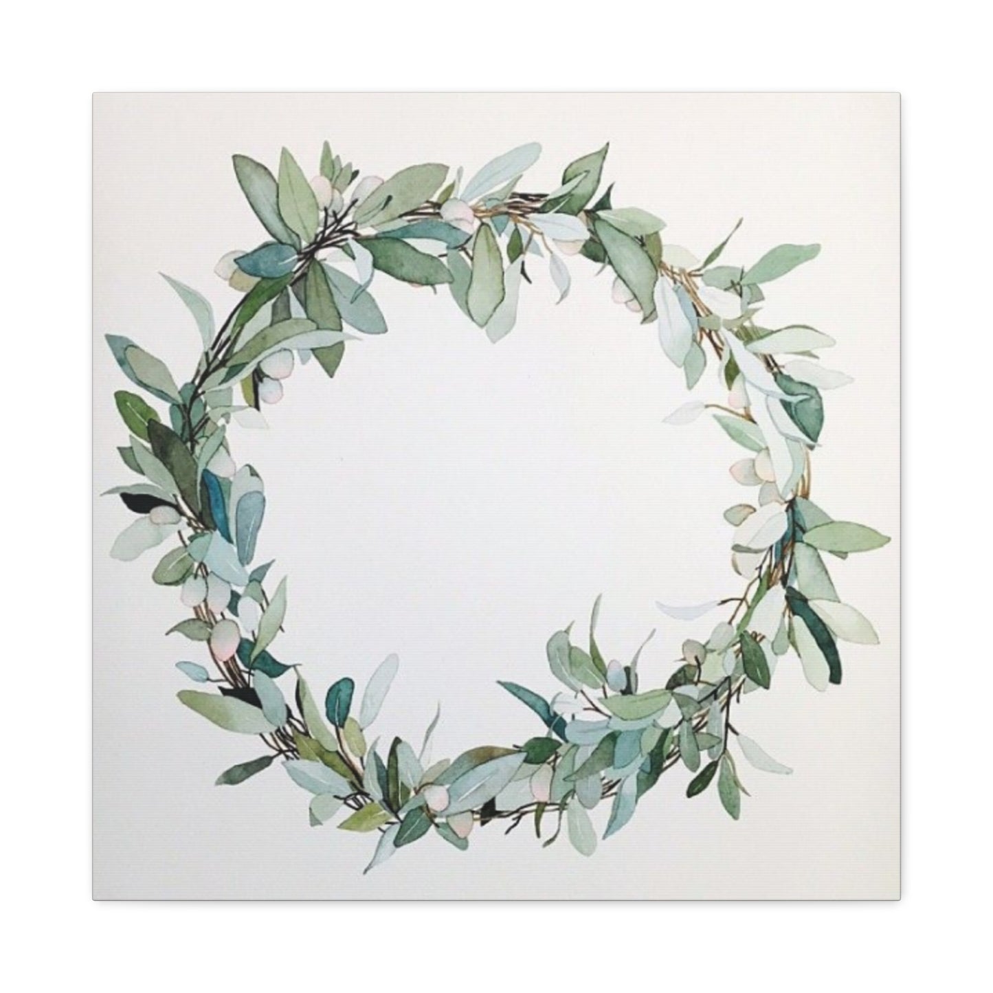 Eucalyptus Flower Ring Wall Art & Canvas Prints